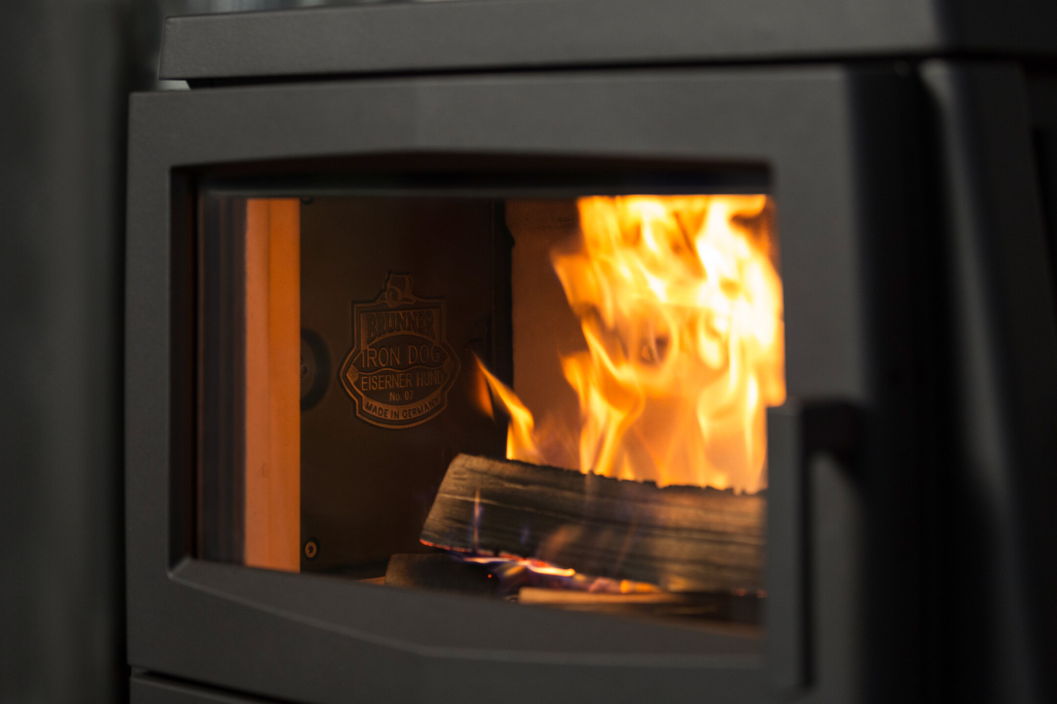 Kaminofen – freistehend